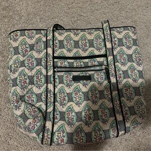 Vera Bradley Quilted Tote Bag